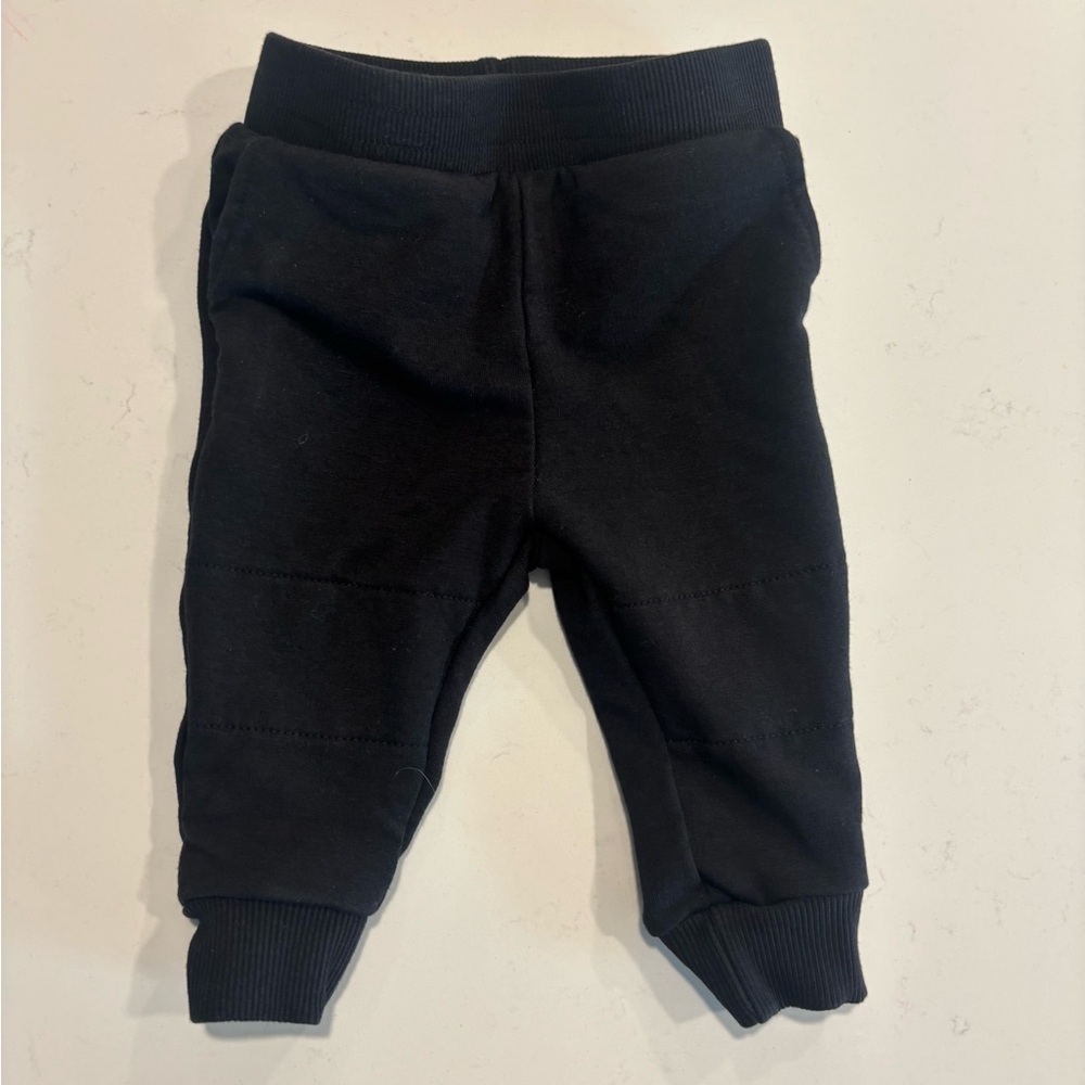 Little Sleepies PLAY Boy’s Black Jogger - 0-3 months
